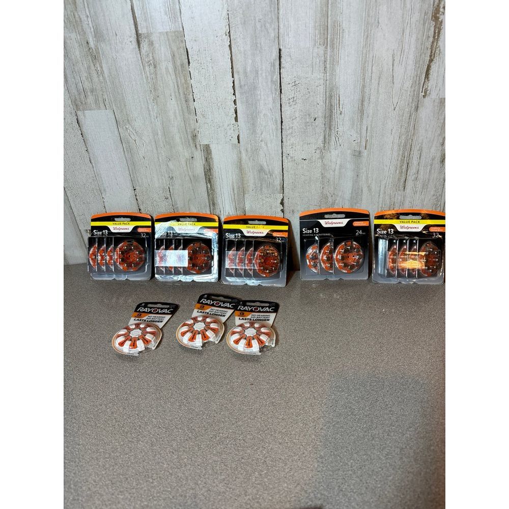 Walgreen‎ Size 13 Hearing Aid Batteries -Never opened Not expired